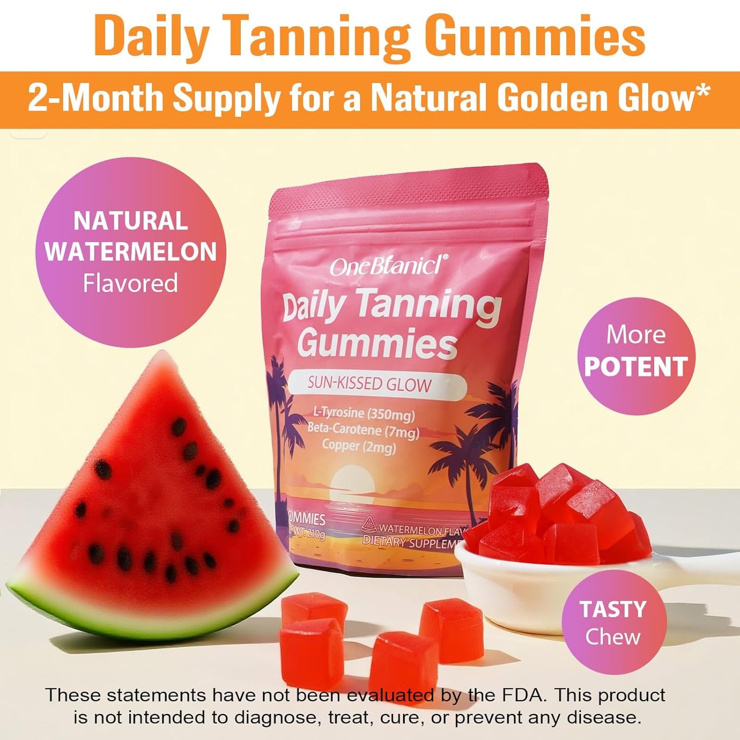 Radiant Glow Tanning Gummies™